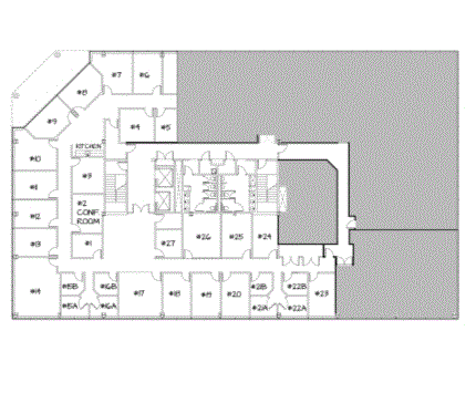 property with office space for rent at 5290 Shawnee Rd., 