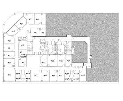 property with office space for rent at 5290 Shawnee Rd., 