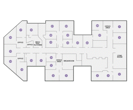 property with office space for rent at 910 17th St NW, 910 17th St NW, Washington, DC 20006, USA