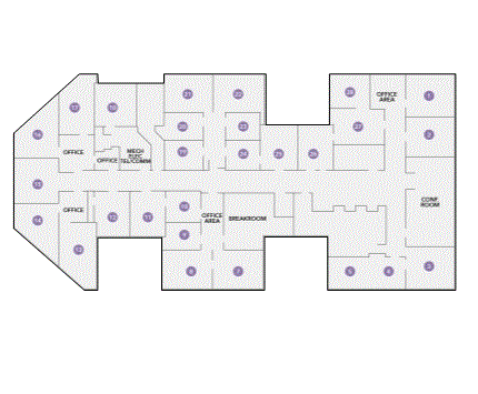 property with office space for rent at 910 17th St NW, 910 17th St NW, Washington, DC 20006, USA