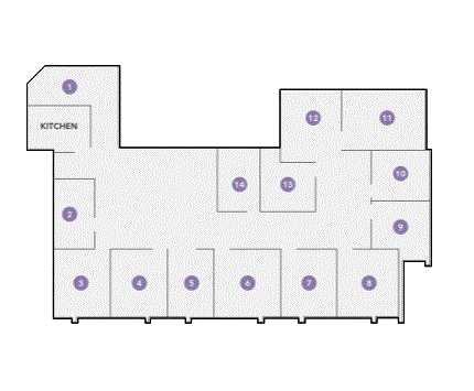 property with office space for rent at 800 Roosevelt Rd., 