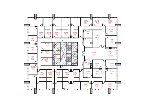 property with office space for rent at 13601 Preston Rd, 13601 Preston Rd, Dallas, TX 75240, USA