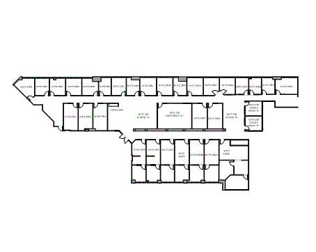 property with office space for rent at 7676 Hillmont, 7676 Hillmont, Houston, TX 77040, USA