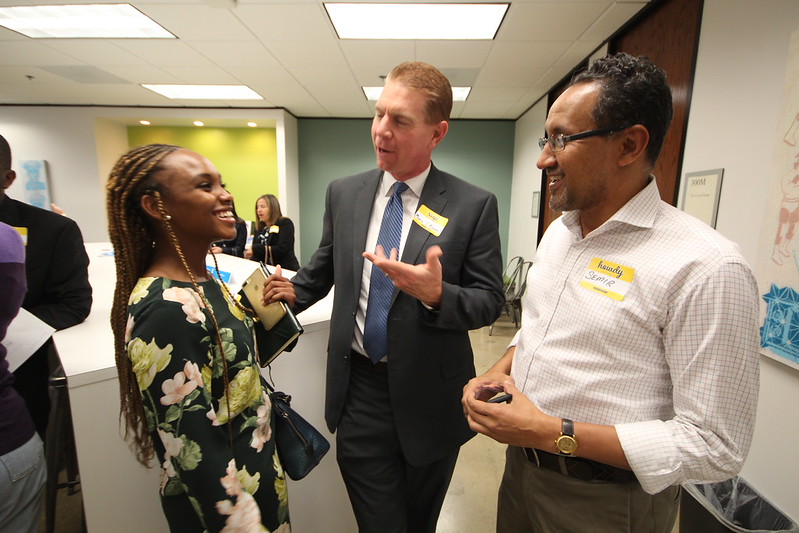 image of business networking event at 6671 sw freeway