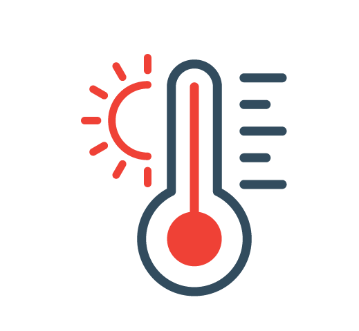 too hot icon temperature request