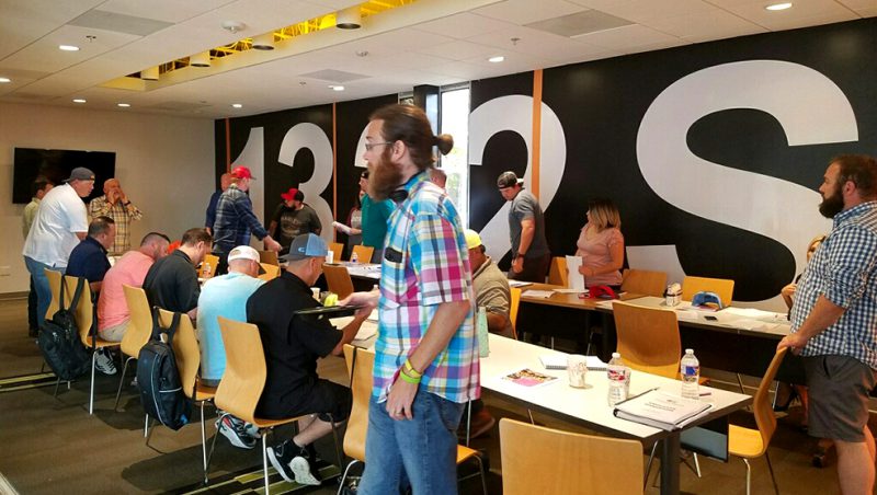 smarter hr holding an orientation for a client's Employee Handbook