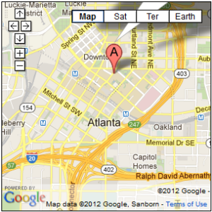 atlanta commercial office space map