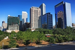 green commercial real estate in houston